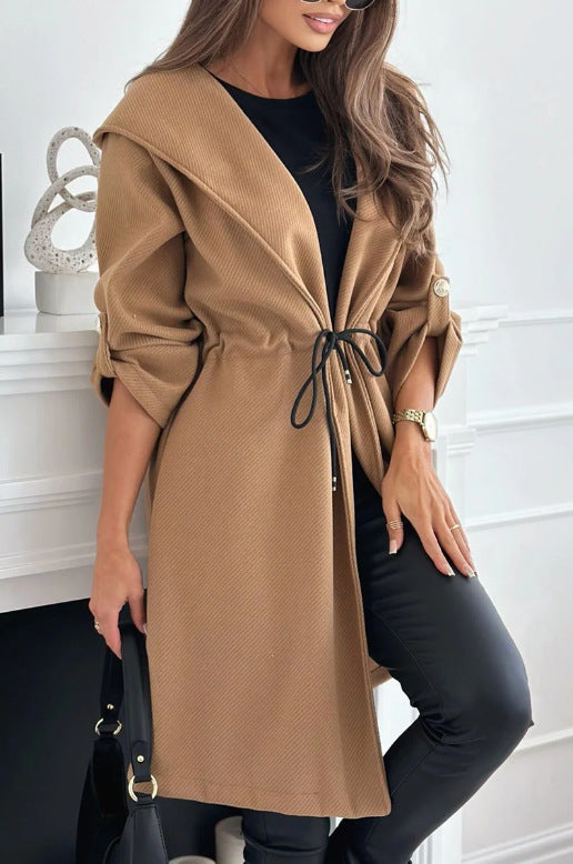 Casual Long Sleeve Winter Coat