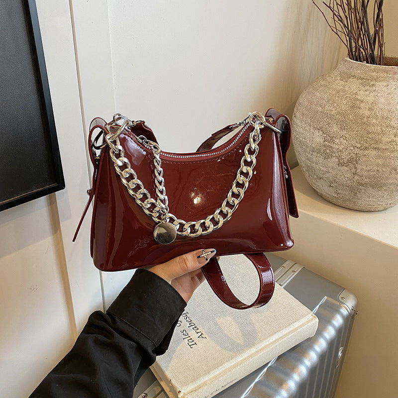 High-end Western Style One-shoulder Crossbody Bag