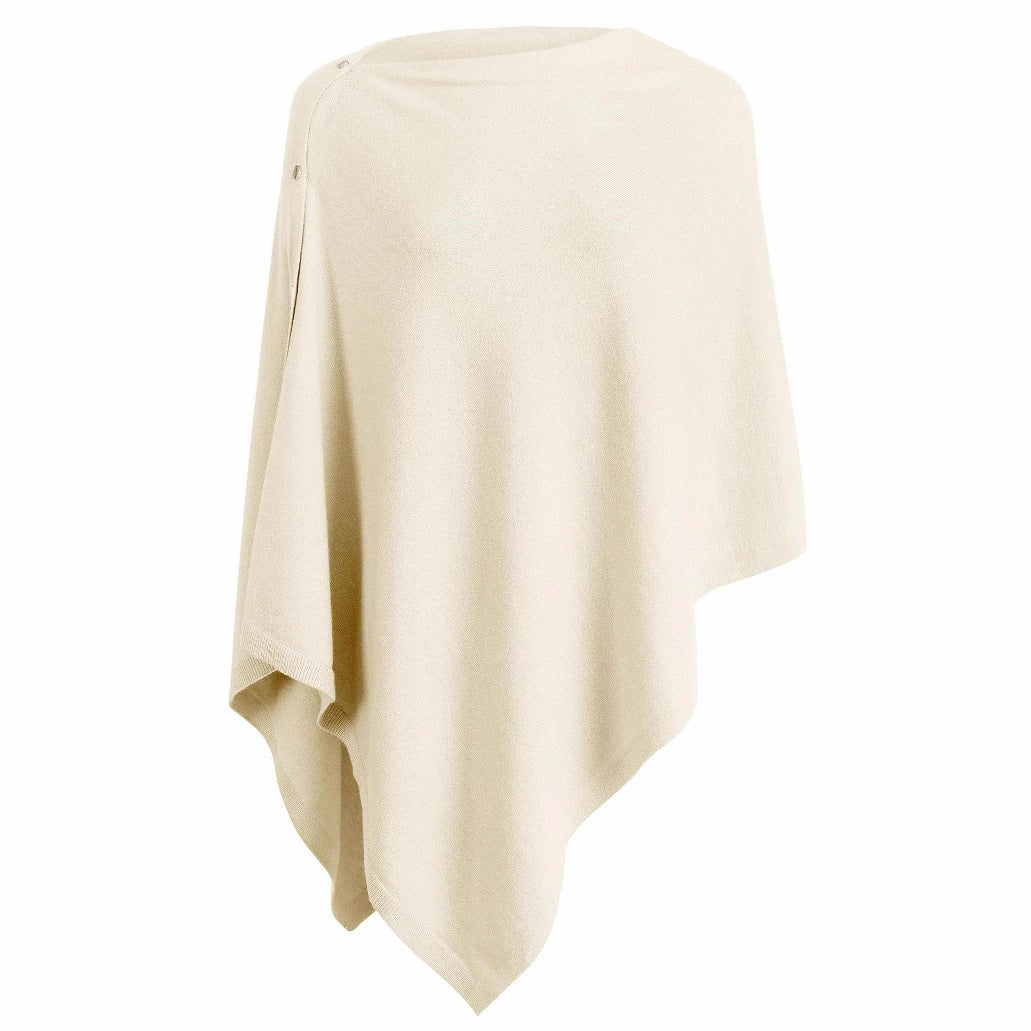 One-Piece Multi-Wear Scarf Shawl Knitted Cardigan