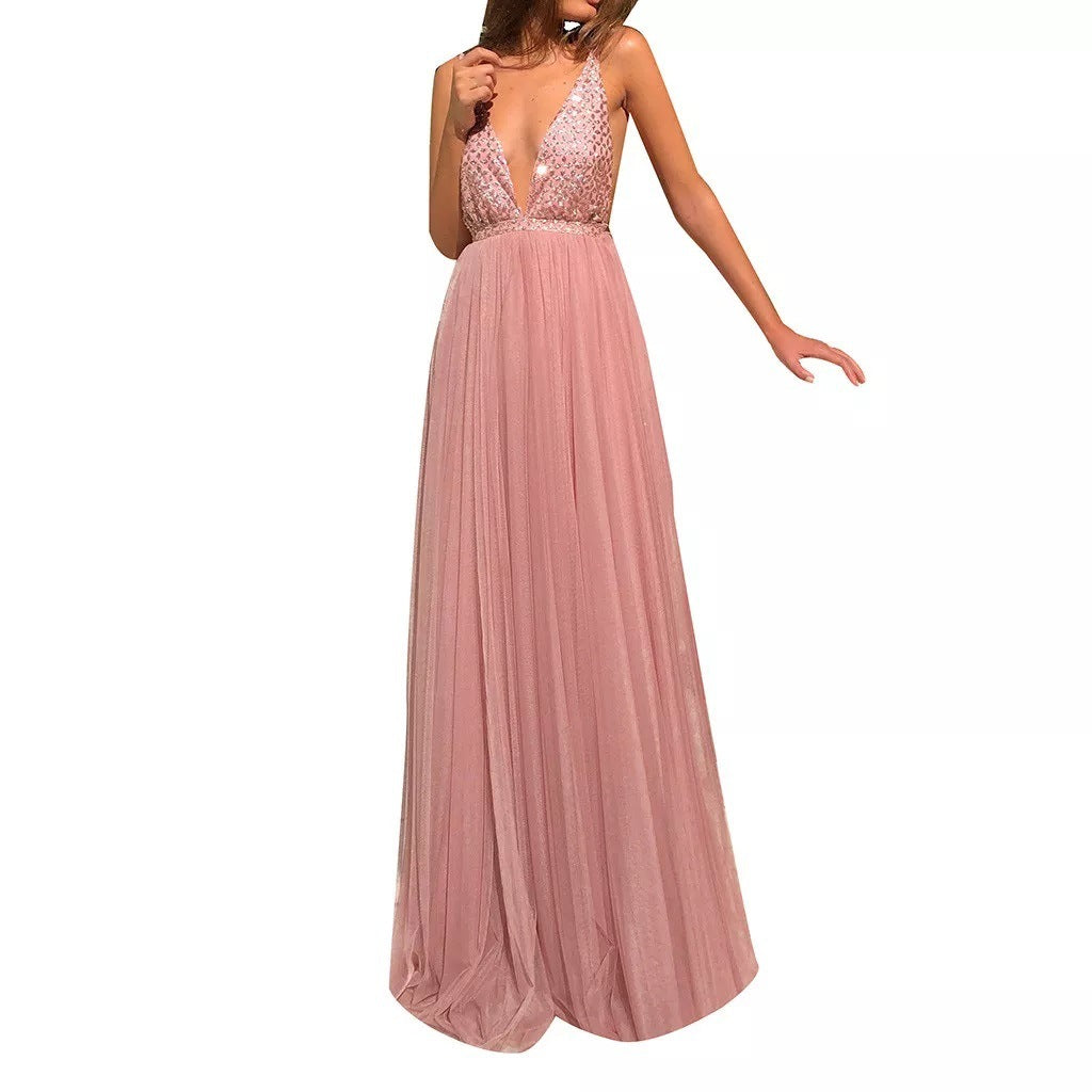 Elegant Graceful Sequined Dress