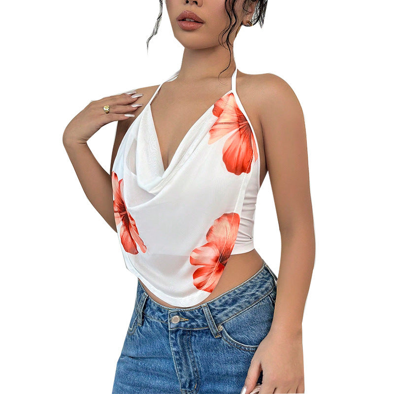 Hot Girl Camisole Halter Top