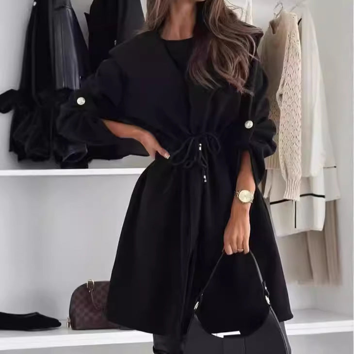 Casual Long Sleeve Winter Coat
