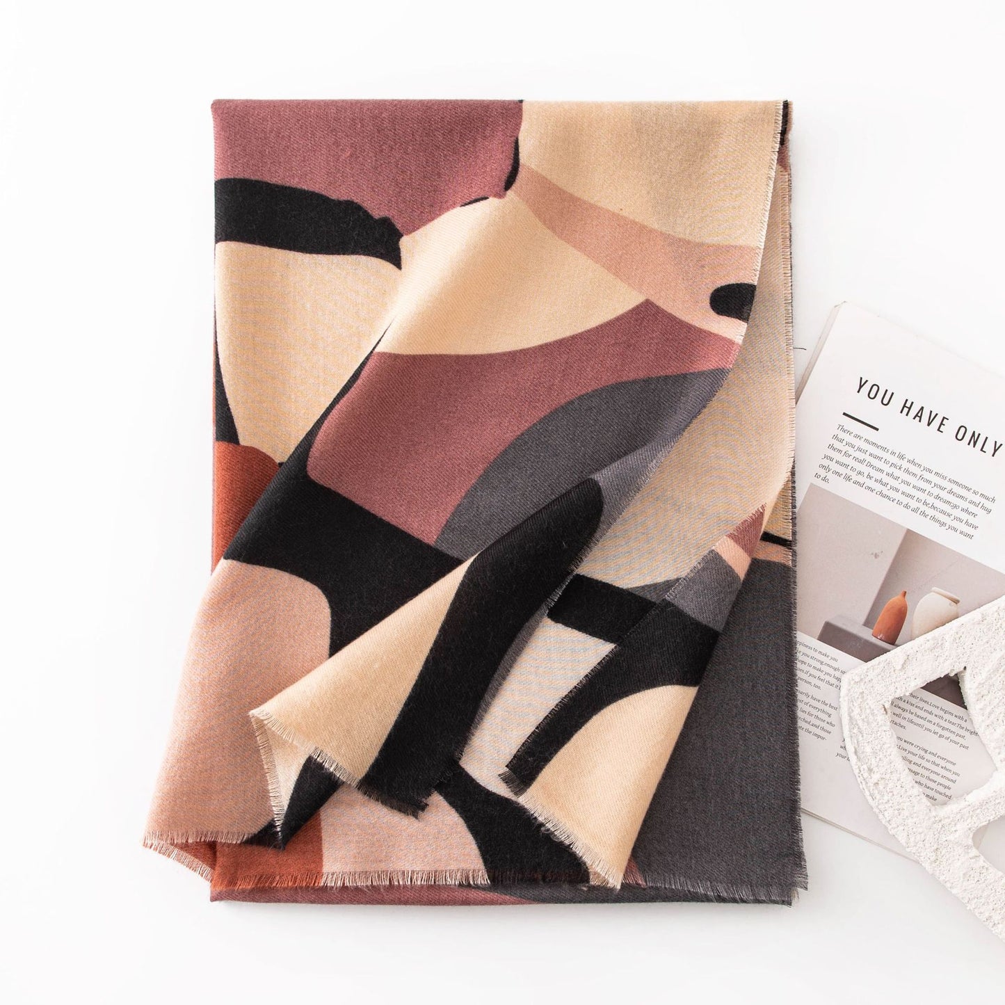 Cashmere Scarf All-match Atmosphere High Sense