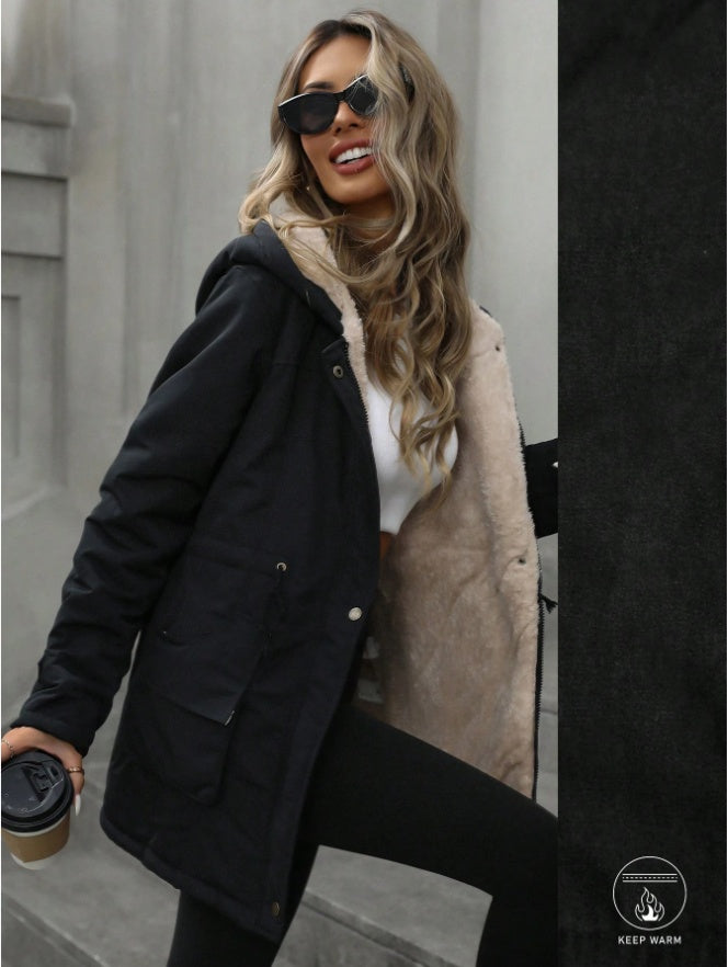 Aveloria Versatile Hooded Zip-Up Jacket