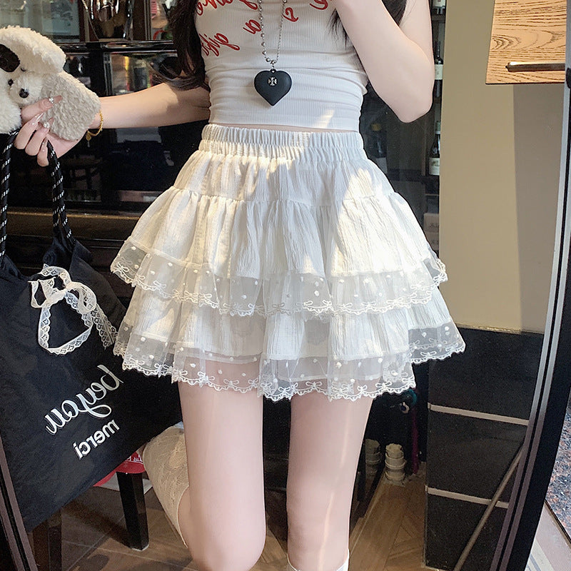 Patchwork Hot Girl Short Skirt