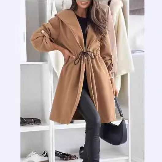 Casual Long Sleeve Winter Coat