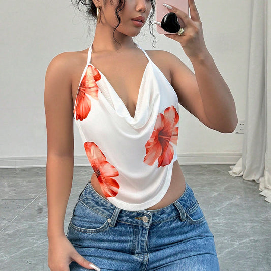 Hot Girl Camisole Halter Top
