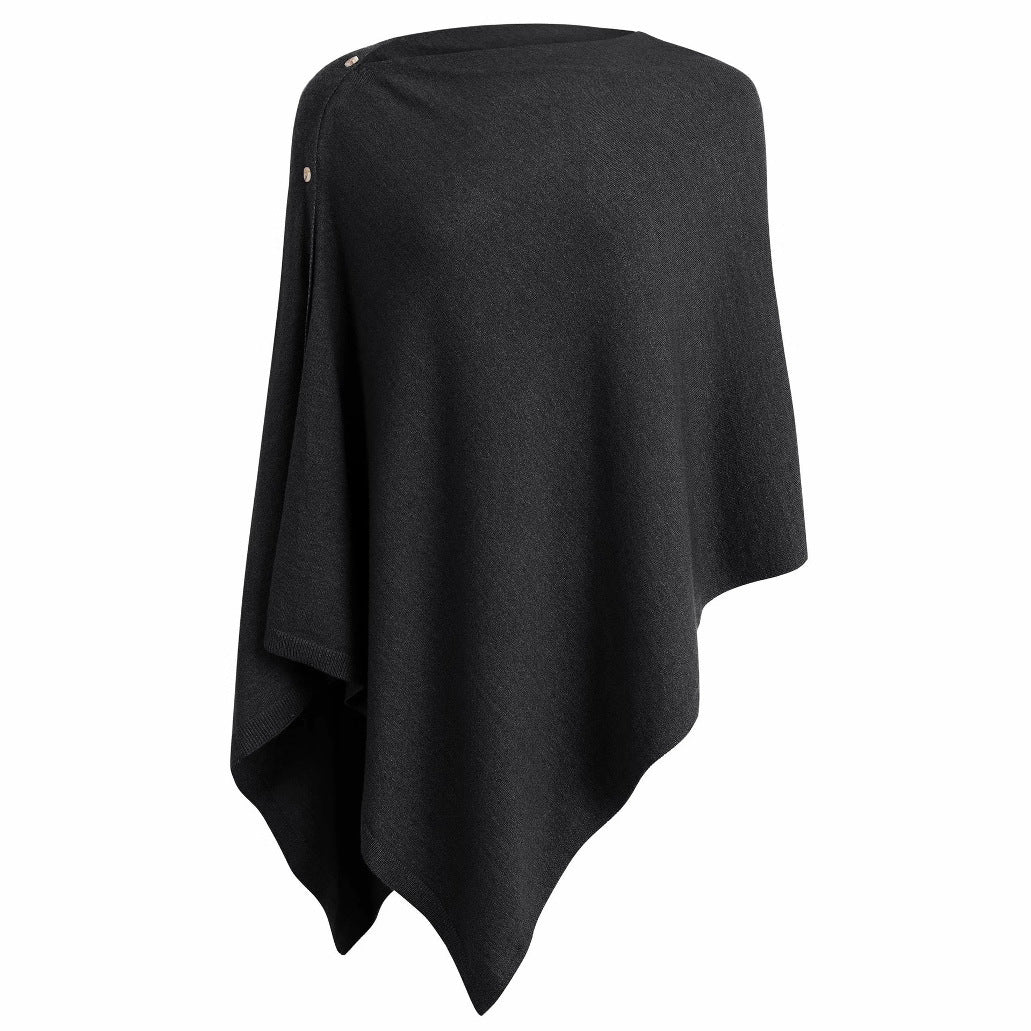 One-Piece Multi-Wear Scarf Shawl Knitted Cardigan