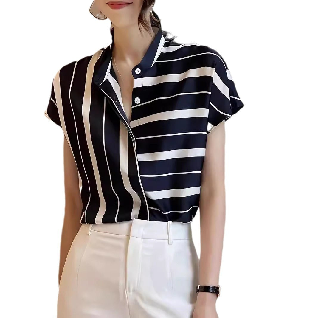 Casual And Comfortable Short Sleeved Top