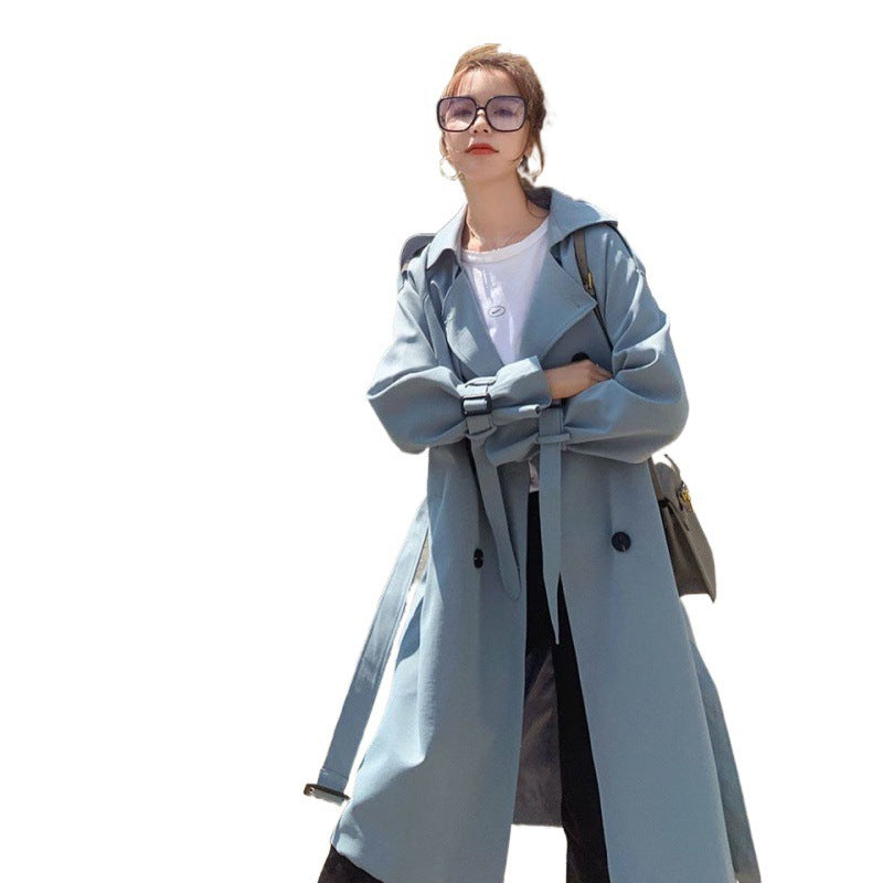 British Style Mid-length Trench Coat