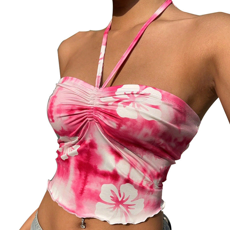 Halter Spaghetti Straps Tube Top