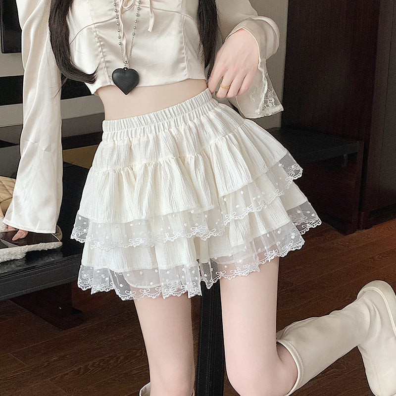 Patchwork Hot Girl Short Skirt