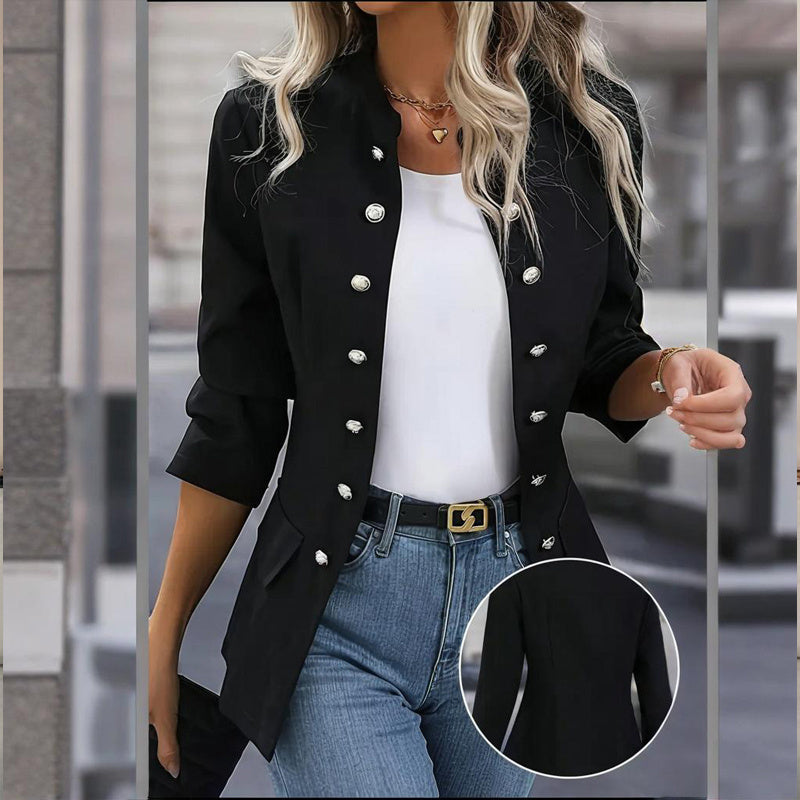 Long Sleeve Cardigan Office Casual Jacket
