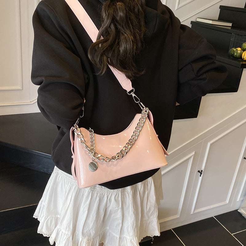 High-end Western Style One-shoulder Crossbody Bag