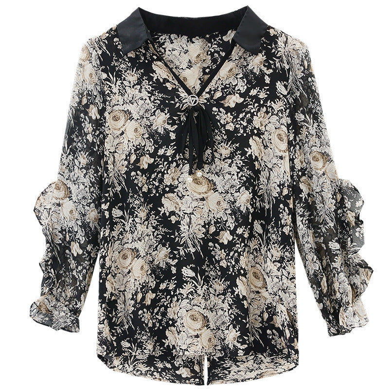 Floral Shirt Top