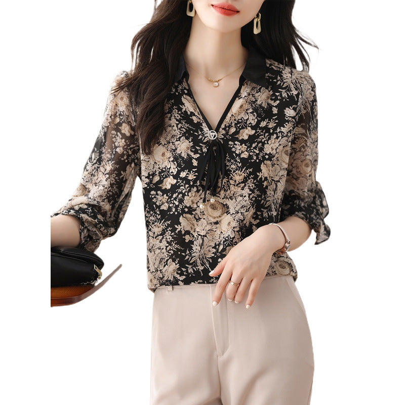 Floral Shirt Top