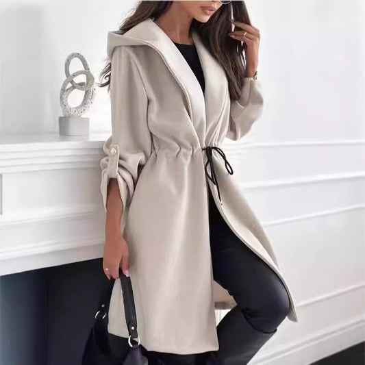 Casual Long Sleeve Winter Coat