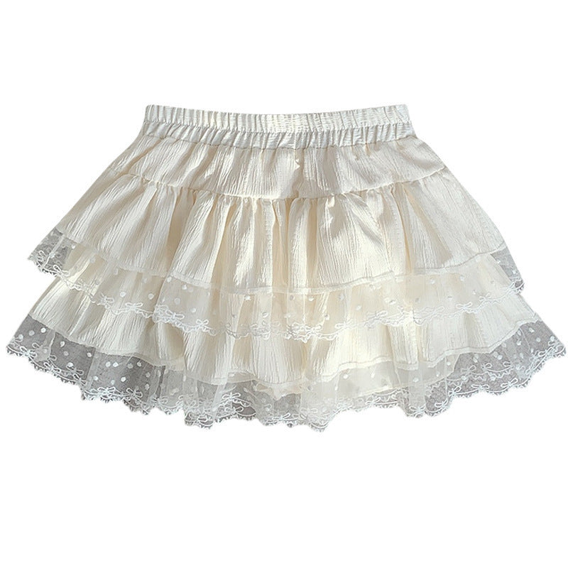 Patchwork Hot Girl Short Skirt