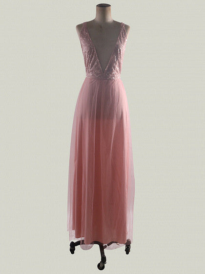 Elegant Graceful Sequined Dress