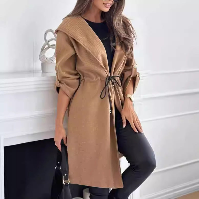 Casual Long Sleeve Winter Coat